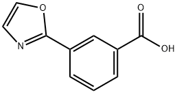 3-(恶唑-2-基)苯甲酸, 473538-18-0, 结构式