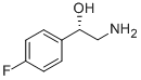 Benzenemethanol, alpha-(aminomethyl)-4-fluoro-, (alphaS)- (9CI) Struktur