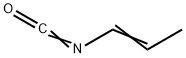 propenyl isocyanate Struktur