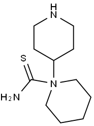 [1,4-Bipiperidine]-1-carbothioamide 结构式