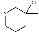 3-メチルピペリジン-3-オール 化学構造式