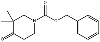 3,3-DIMETHYL-4-OXO-PIPERIDINE-1-CARBOXYLIC ACID BENZYL ESTER