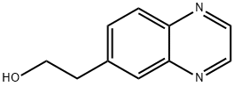 2-(喹噁啉-6-基)乙醇, 473895-88-4, 结构式
