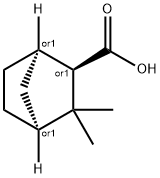 endo-3,3-dimethylbicyclo[2.2.1]heptane-2-carboxylic acid Struktur