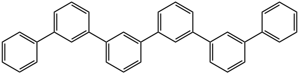 3,3'-Bis(biphenyl-3-yl)biphenyl Structure
