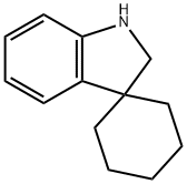 1',2'-DIHYDROSPIRO[CYCLOHEXANE-1,3'-INDOLE] Struktur