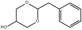 2-ベンジル-1,3-ジオキサン-5-オール 化学構造式