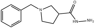 1-ベンジル-ピロリジン-3-カルボン酸 ヒドラジド 化学構造式