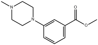 1-(3-CARBOMETHOXYPHENYL)-4-METHYLPIPERA& Struktur