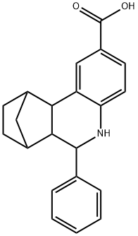 7,10-Methanophenanthridine-2-carboxylicacid,5,6,6a,7,8,9,10,10a-octahydro-6-phenyl-|6-苯基-5,6,6A,7,8,9,10,10A-八氢-7,10-甲桥菲啶-2-羧酸
