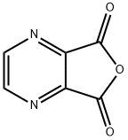 ピラジン-2,3-ジカルボン酸無水物 化学構造式