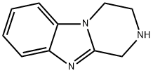 1,2,3,4-テトラヒドロピラジノ[1,2-a]ベンゾイミダゾール 化学構造式