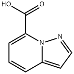 吡唑[1,5-A]吡啶-7-羧酸 结构式
