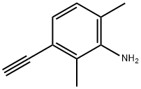 Benzenamine, 3-ethynyl-2,6-dimethyl- (9CI) Struktur