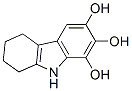 1H-Carbazole-6,7,8-triol, 2,3,4,9-tetrahydro- (9CI) Struktur