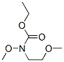 Carbamic  acid,  methoxy(2-methoxyethyl)-,  ethyl  ester  (9CI) Struktur