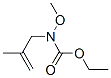 Carbamic  acid,  methoxy(2-methyl-2-propenyl)-,  ethyl  ester  (9CI) Struktur