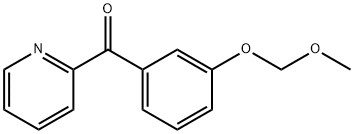 [3-(METHOXYMETHOXY)PHENYL](PYRIDIN-2-YL)METHANONE Struktur