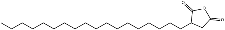 オクタデシルこはく酸無水物 化学構造式