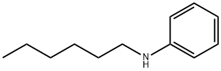 N-HEXYLANILINE, 98% 化学構造式