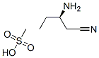 (3R)-3-AMINOPENTANENITRILE METHANESULFONATE 结构式
