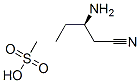 (3R)-3-AMINOPENTANENITRILE METHANESULFONATE Structure