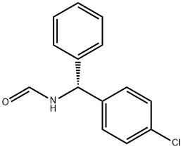 N-[(R)-^A-(4-氯苯基)苄基]甲酰胺,474654-18-7,结构式