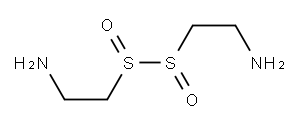 2,2'-Disulfinylbis(ethanamine) 结构式