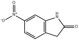 6-ニトロインドリン-2-オン 化学構造式