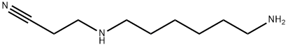 N-(β-Cyanoethyl)hexamethylenediamine Struktur