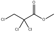 2,2,3-トリクロロプロピオン酸メチル 化学構造式