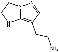 1H-Imidazo[1,2-b]pyrazole-7-ethanamine,  2,3-dihydro- 结构式