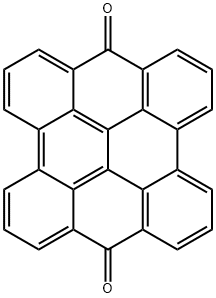 フェナントロ[1,10,9,8-opqra]ペリレン-7,14-ジオン 化学構造式
