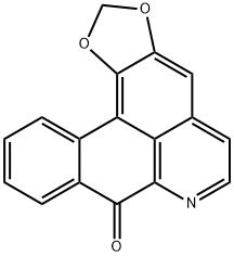 鹅掌楸碱 结构式