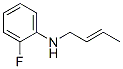 Benzenamine, N-2-butenyl-2-fluoro- (9CI) Structure