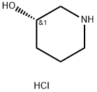 (S)-3-ヒドロキシピペリジン塩酸塩 化学構造式