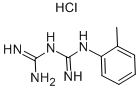 O-TOLYLBIGUANIDE HYDROCHLORIDE Structure