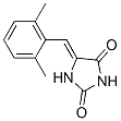 2,4-Imidazolidinedione, 5-[(2,6-dimethylphenyl)methylene]- (9CI) Structure