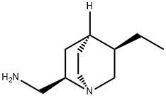 (2R,4S,5R)-2-氨基甲基-5-乙基奎宁环 结构式