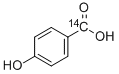4-HYDROXYBENZOIC ACID [CARBOXYL-14C] Struktur