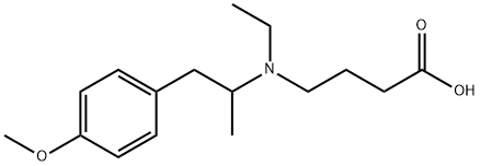 メべベリン酸 化学構造式