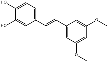 3'-Hydroxypterostilbene Struktur