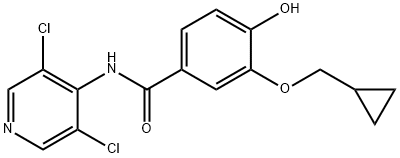 RofluMilast related substance Structure