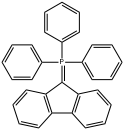 トリフェニル(9H-フルオレン-9-イリデン)ホスホラン 化学構造式