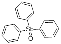 TRIPHENYLANTIMONY OXIDE Structure