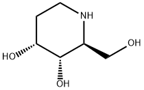 3,4-Piperidinediol,2-(hydroxymethyl)-,(2S,3S,4R)-(9CI) Structure