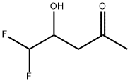 2-Pentanone, 5,5-difluoro-4-hydroxy- (9CI) Struktur