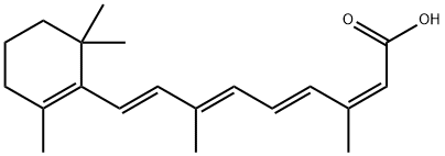 异维A酸, 4759-48-2, 结构式