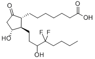 15-Hydroxy Lubiprostone 化学構造式