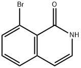 8-ブロモイソキノリン-1(2H)-オン 化学構造式